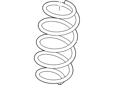 2013 Ford Explorer Coil Springs - DB5Z-5310-D