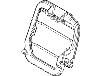 Ford AU5Z-96613A38-D Frame - Rear Seat Back Retaining