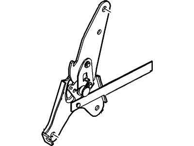 Ford BB5Z-78613D61-A Latch Assembly - Rear Seat Back