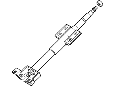 1987 Ford Escort Steering Shaft - E7GZ3B676A