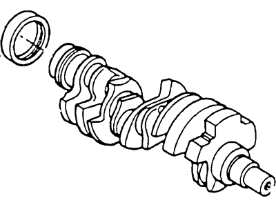 Ford FOTZ6303A Crankshaft & Bearings