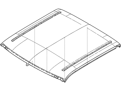 Ford F81Z-2850202-BA Panel Assembly - Roof