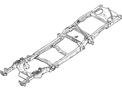 2008 Ford Ranger Axle Beam - 7L5Z-5005-GA