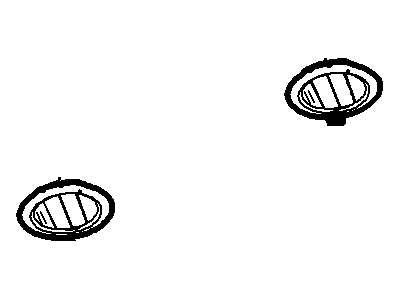 Ford 5F9Z-19893-AAJ Louvre Assembly - Vent Air
