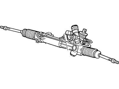 2001 Lincoln Continental Steering Gear Box - XF3Z-3504-BBRM