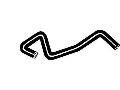 Mercury Crankcase Breather Hose - F5RZ-6A664-C