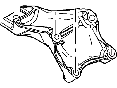 2007 Ford Mustang Engine Mount Bracket - 7R3Z-6028-A
