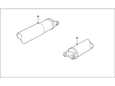 Ford 1R3Z-4602-BA Drive Shaft Assembly