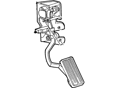 Ford F5TZ-9F836-A Pedal