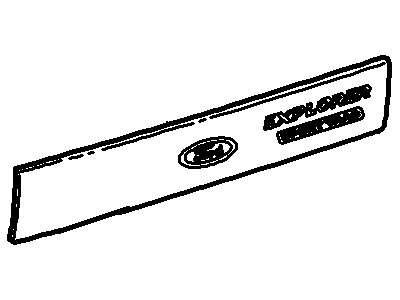 Ford 1L5Z-99425A34-AAJ Applique - Rear Panel