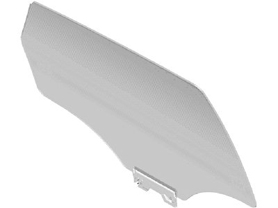 Ford EJ7Z-7825713-A Glass - Rear Door