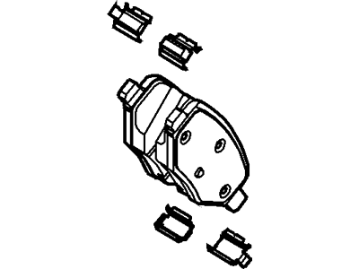 Ford BT4Z-2200-A Kit - Brake Lining