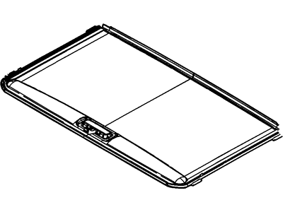 Ford CE8Z-54519A02-AA Panel Assembly - Sliding Roof Sunshane