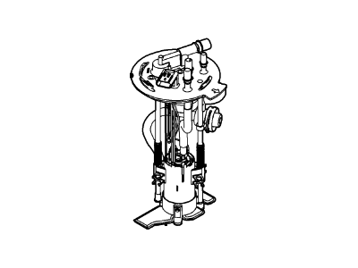 Ford Ranger Fuel Pump - 8L5Z-9H307-E