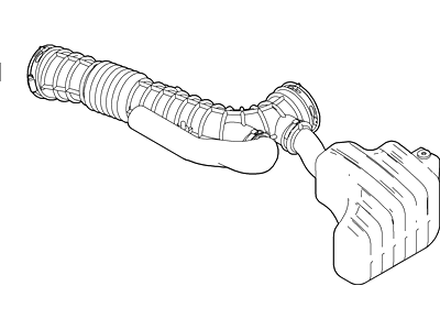 Ford Explorer Sport Trac Air Duct - 1L5Z-9B659-CA