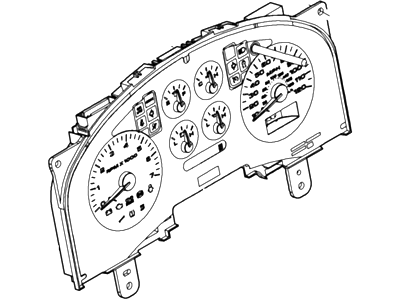 Lincoln Mark LT Instrument Cluster - 8L3Z-10849-C