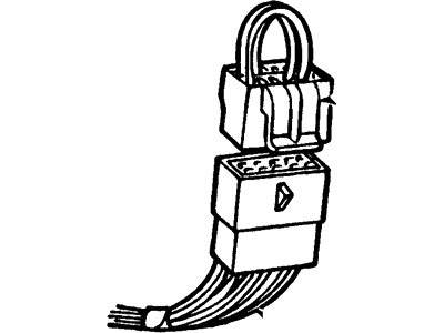 Ford F3UZ19A170B Wire Assembly Jumper