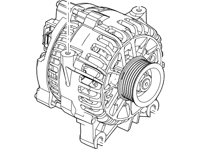 Ford Explorer Sport Trac Alternator - 6L2Z-10346-ARM