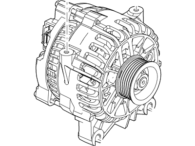 2007 Ford Explorer Sport Trac Alternator - 6L2Z-10346-ARM