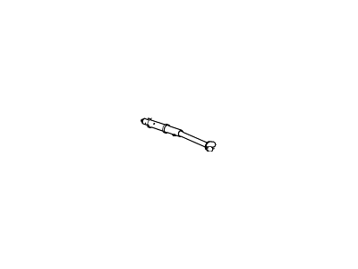 Ford 6L5Z-9A758-A Throttle Control Cable Assembly
