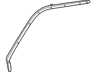 2002 Ford Explorer Sport Trac Door Seal - 1L5Z-3551823-AAA