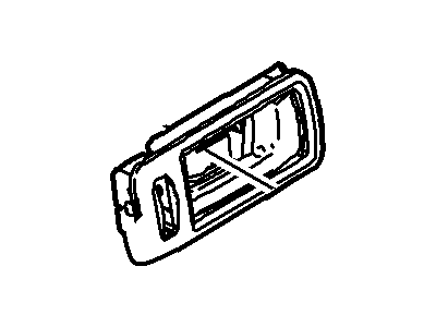 Ford Mustang Door Handle - 5R3Z-6322600-AAB