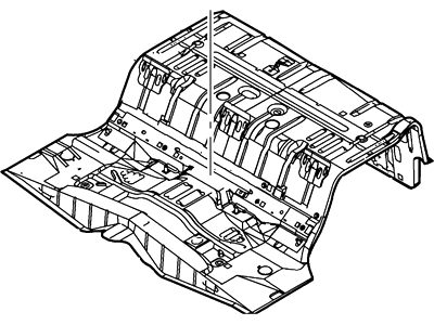 Ford Floor Pan - 2W7Z-5411160-AA