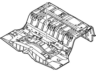 Mercury Floor Pan - 2W7Z-5411160-AA