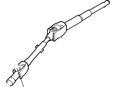2002 Ford Thunderbird Steering Shaft - 3W4Z-3B676-CA