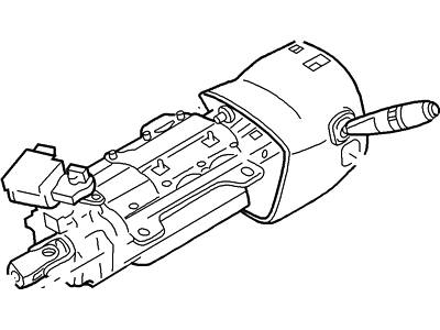 2002 Ford Thunderbird Steering Column - 6W4Z-3C529-AA