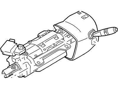 Lincoln LS Steering Column - 6W4Z-3C529-AA