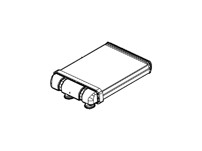 2015 Lincoln Navigator Heater Core - 7L1Z-18476-C