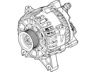 Ford Crown Victoria Alternator - AW7Z-10346-A