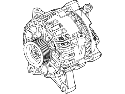 2011 Ford Crown Victoria Alternator - AW7Z-10346-A