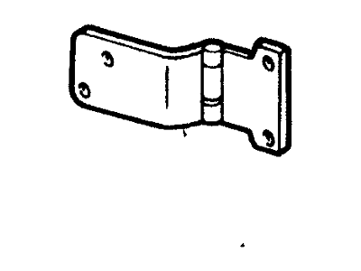 1998 Ford Econoline Super Duty(1996-1999) Door Hinge - F2UZ-1542900-A