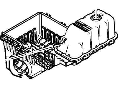 Ford 9L3Z-8A080-A Tank Assembly - Radiator Overflow