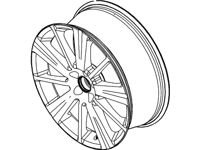 Ford 9A8Z-1007-A Wheel Assembly