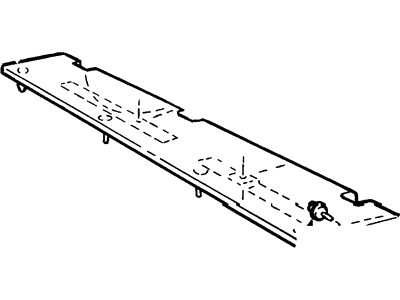 Ford YF1Z74116A60AAB Panel Assembly Floor Side