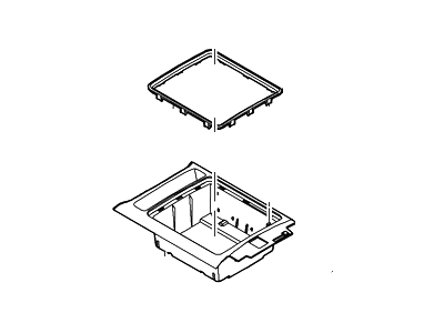 Ford DC3Z-28045A76-BA Panel Assembly - Console