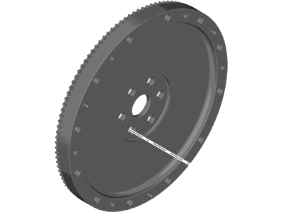 Ford DG9Z-6375-B Flywheel And Ring Gear Assembly