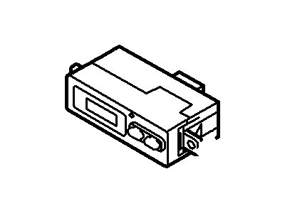 Ford 1L1Z-15000-AA Clock Assembly