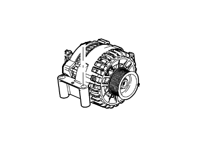 2010 Ford E-250 Alternator - 6C2Z-10346-CARM