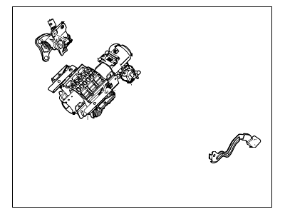 Lincoln Steering Column - CL3Z-3C529-N