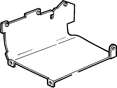 Lincoln Mark VII Oil Pan - E7RY6675B