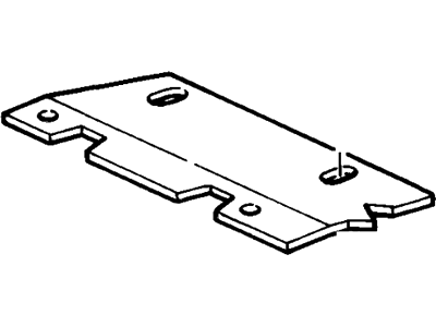 1983 Mercury Grand Marquis Air Deflector - D9AZ8349A