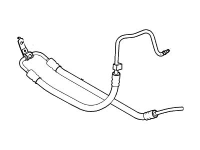 Mercury Mountaineer Power Steering Hose - 6L2Z-3A719-B