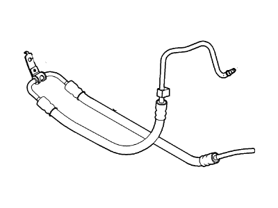 Ford Explorer Sport Trac Power Steering Hose - 6L2Z-3A719-B