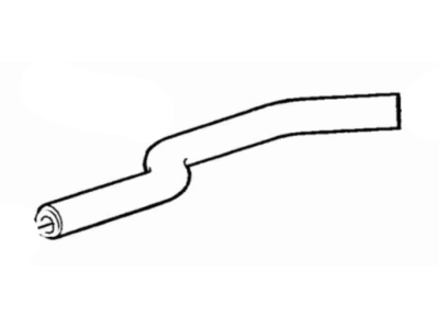 1998 Ford Windstar Crankcase Breather Hose - F58Z6853A