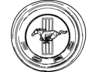 Ford BR3Z-6342528-B Emblem