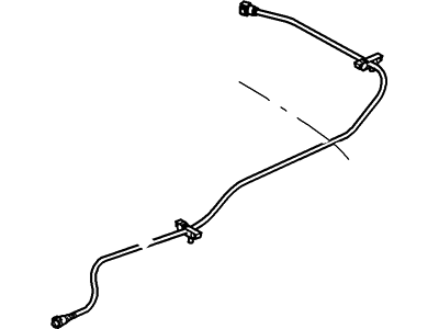 Ford 3F2Z-9J337-AA Tube - Fuel Vapour